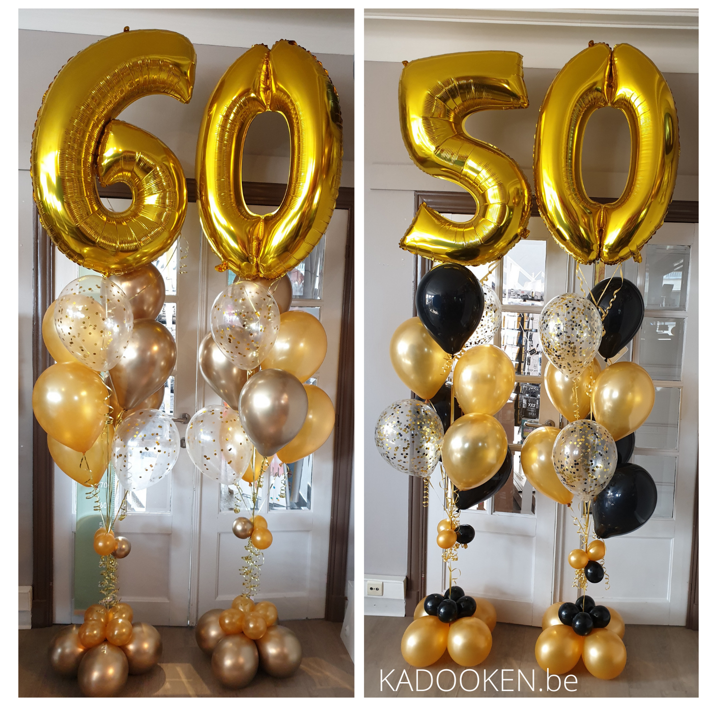 Large Glitterboeket - Prijs per cijfer