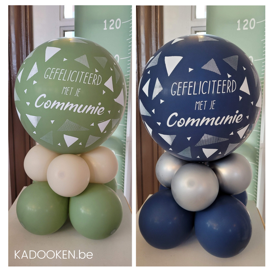 Kennis maken IJver Master diploma Communie en Lentefeest ballonnen – KADOOKEN.be